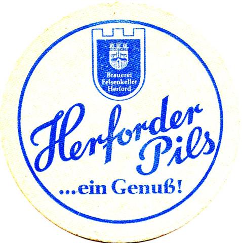 hiddenhausen hf-nw herf rund 1fbg 5a (215-ein genu-logo o-blau)